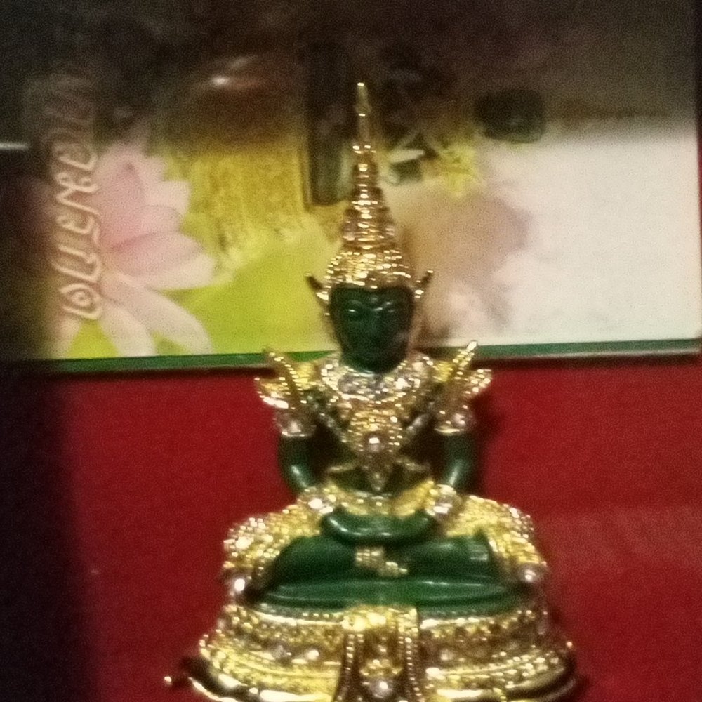 SIAM signed Buddha Brooch